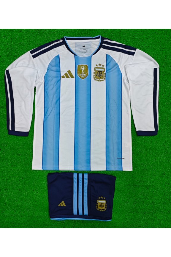 Argentina Home Classic Full Sleeves Kit
