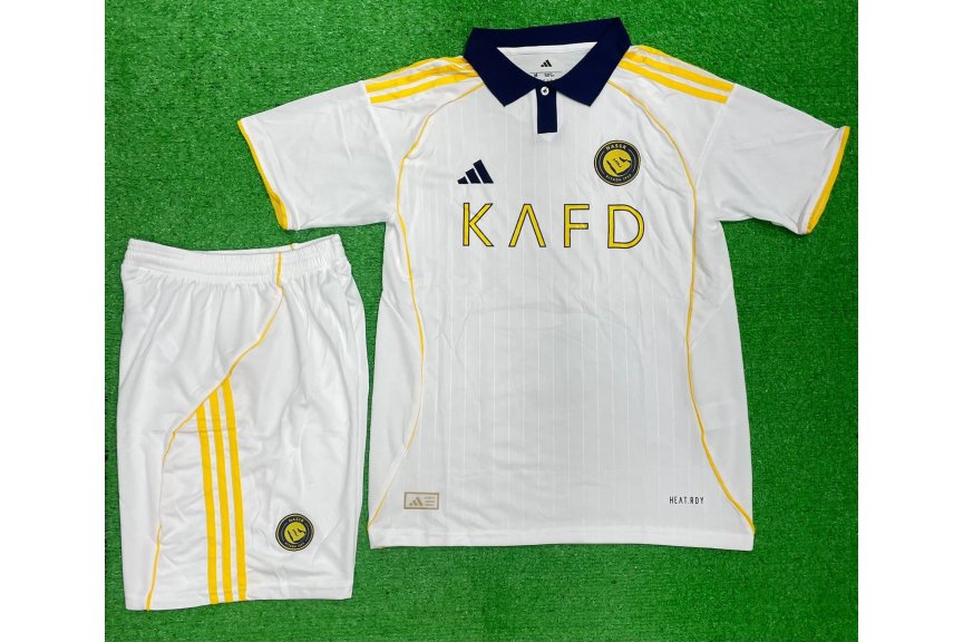 Al Nassr Home White Kit