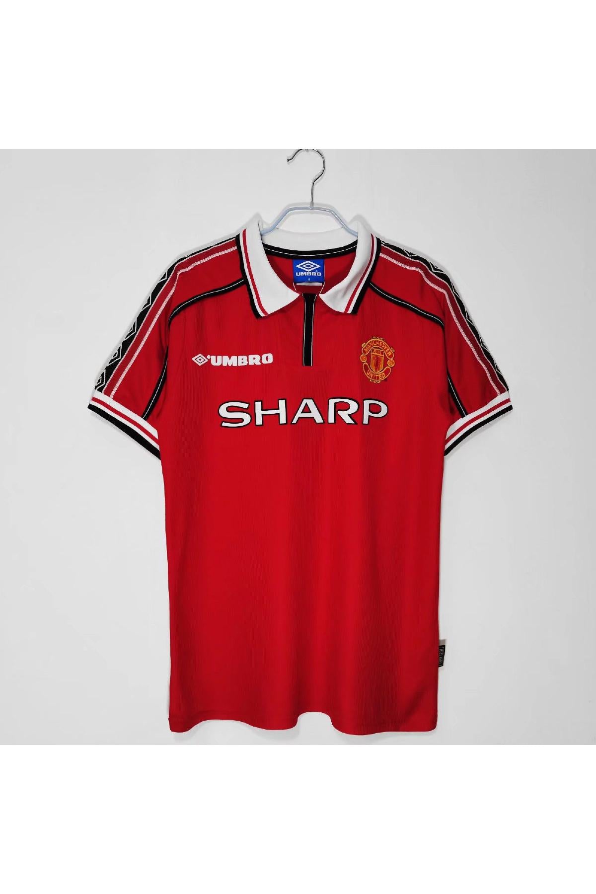 Manchester United 1996-98 Home Sharp Retro Jersey