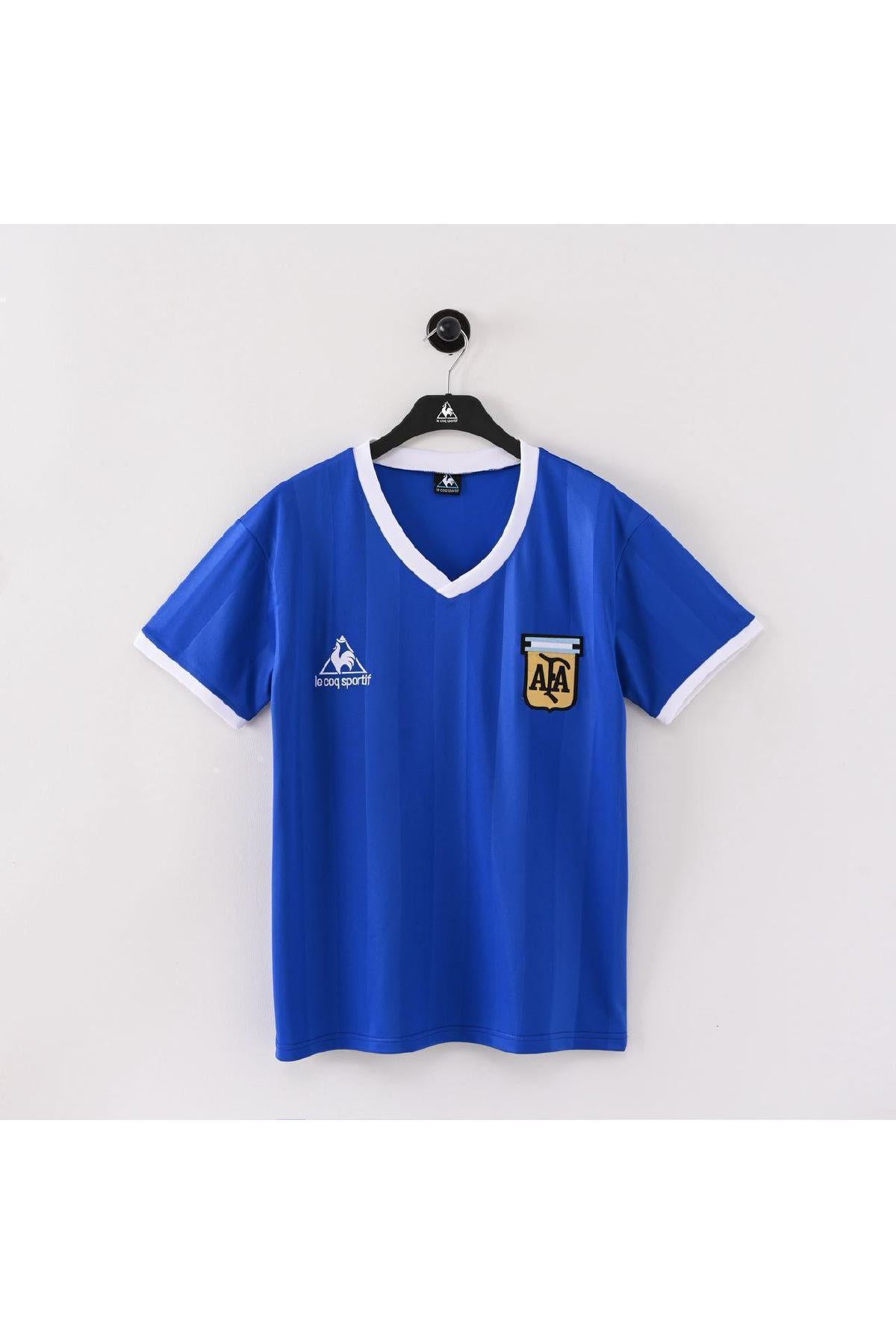 Argentina 1986 Away Blue Retro Jersey