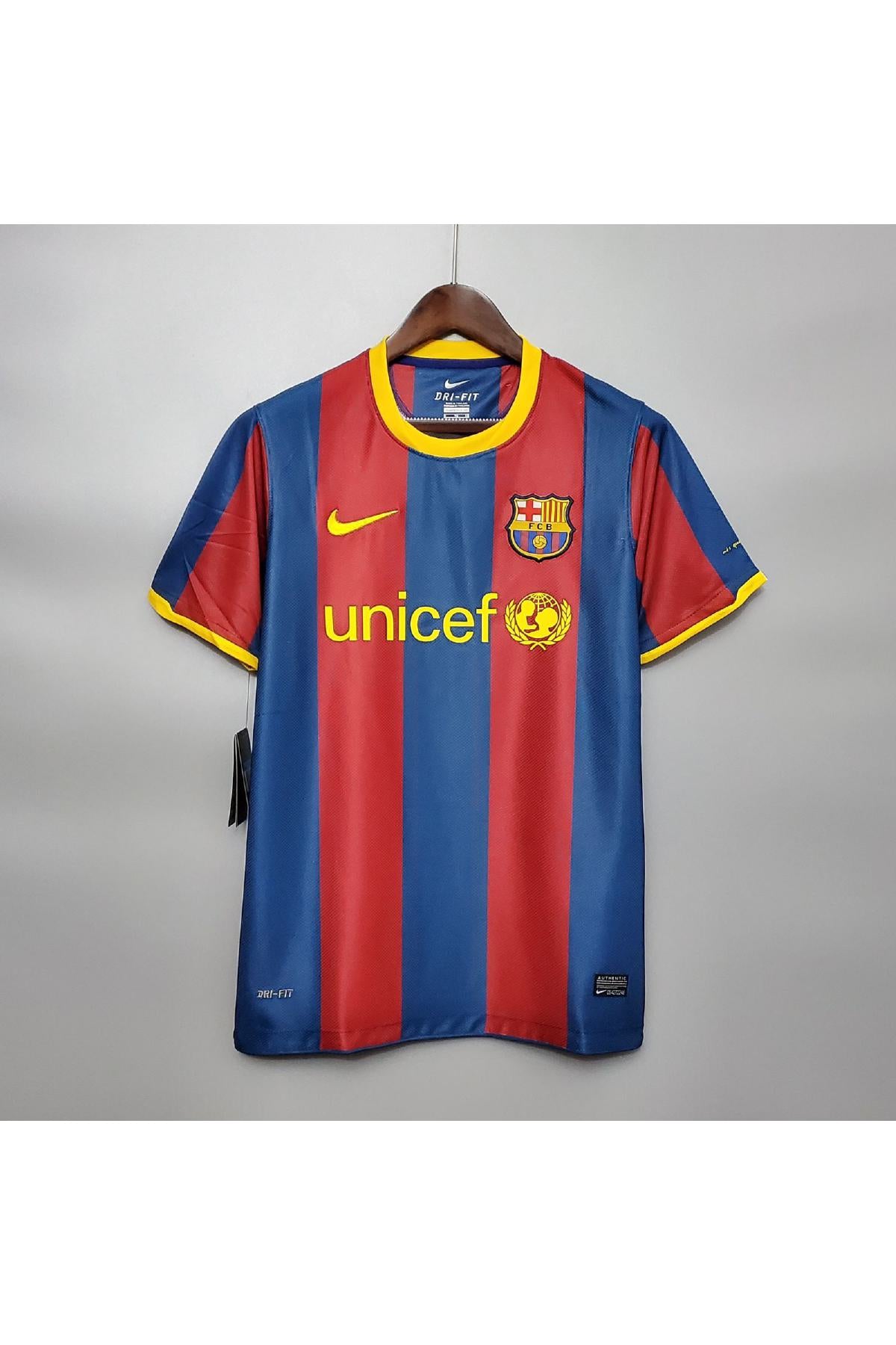 FC Barcelona 2010-11 Home UNICEF Retro Jersey