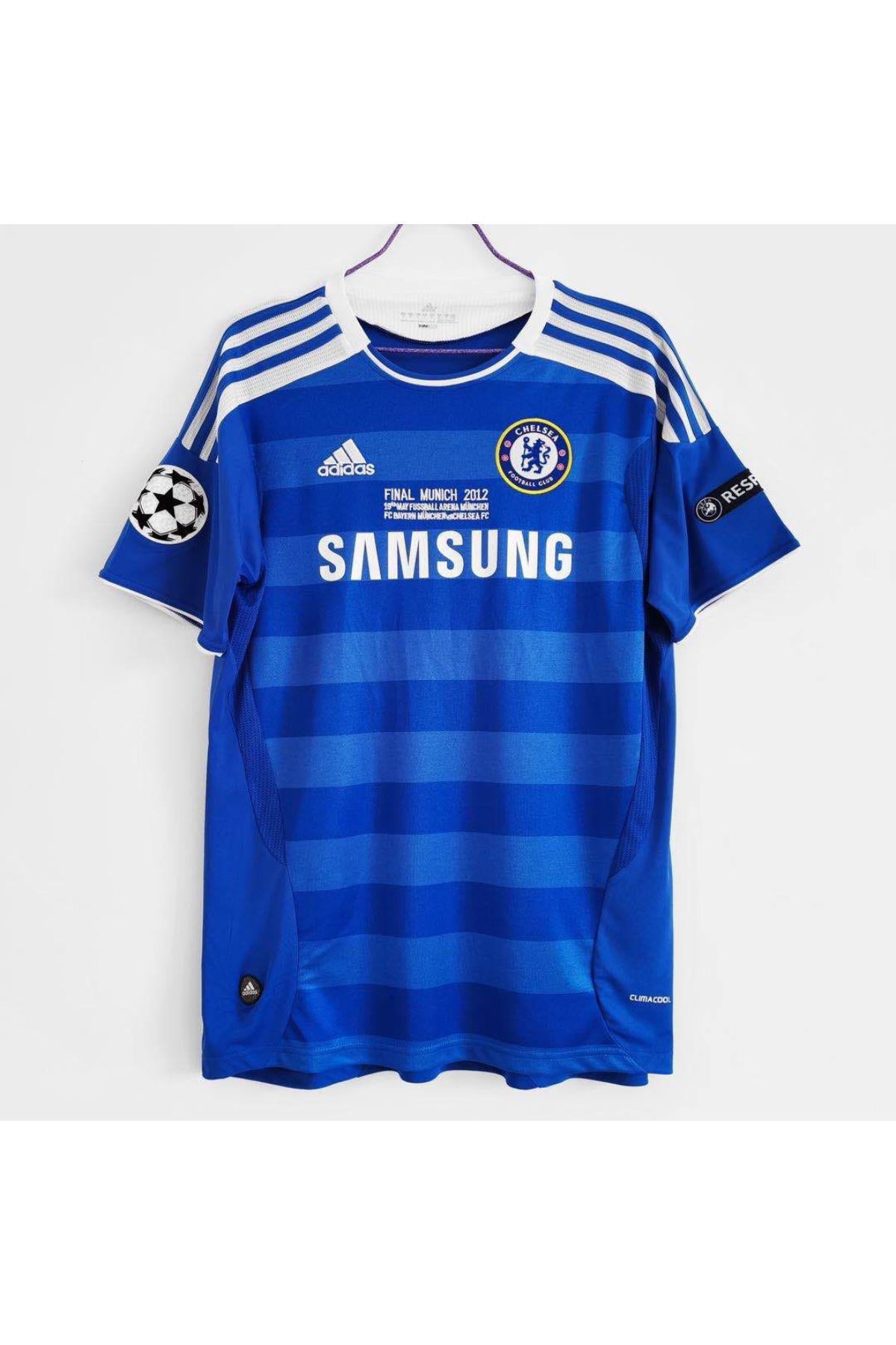 Chelsea 2011-12 Home UCL Final Munich Retro Jersey