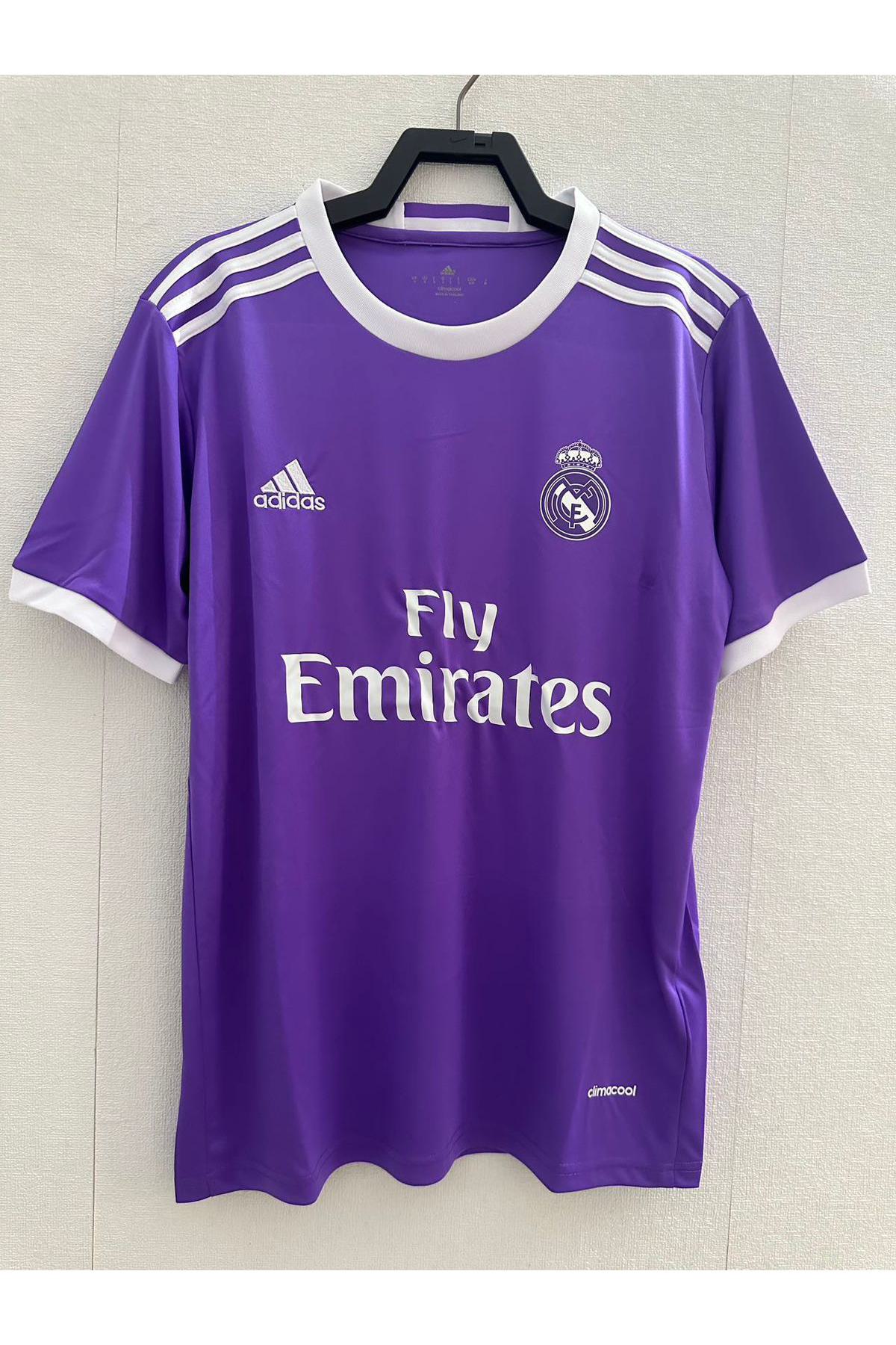 Real Madrid 2016-17 Away Purple Retro Jersey