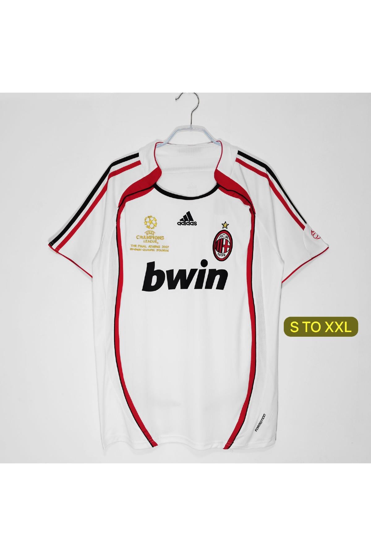 AC Milan 2006-07 Away UCL Final Athens Retro Jersey