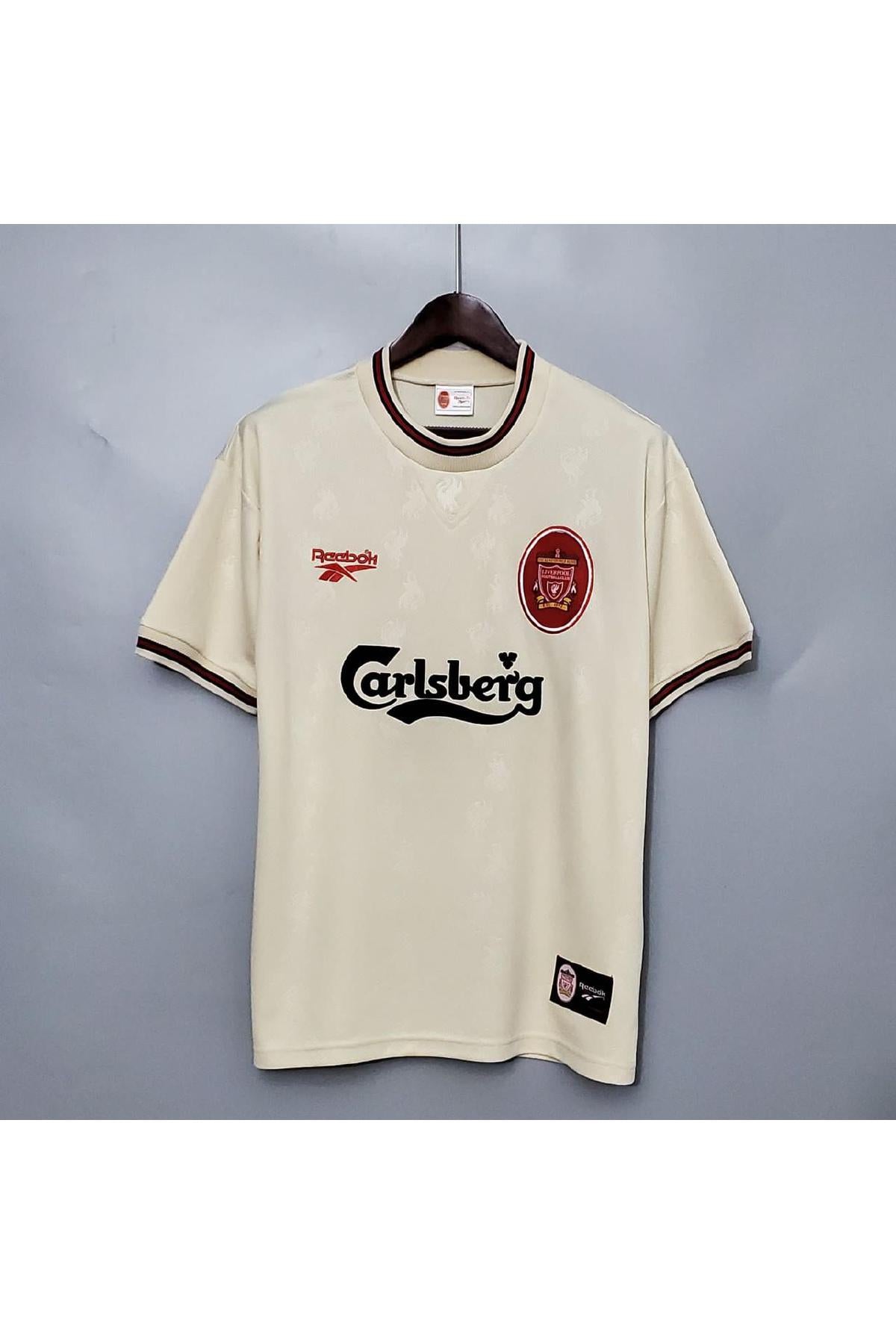 Liverpool 1996-97 Away Cream Retro Jersey
