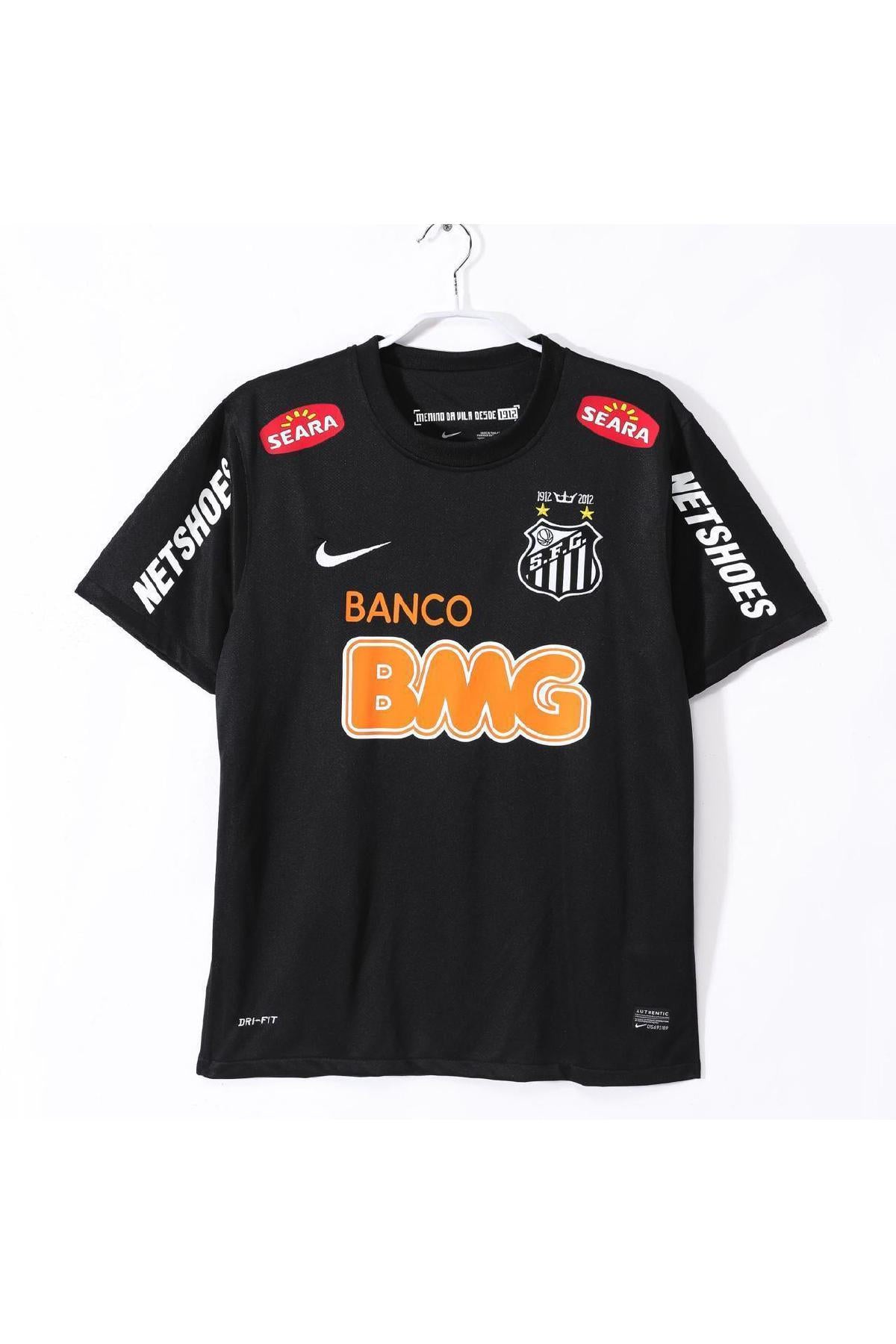 Santos FC 2012 Away Black Retro Jersey