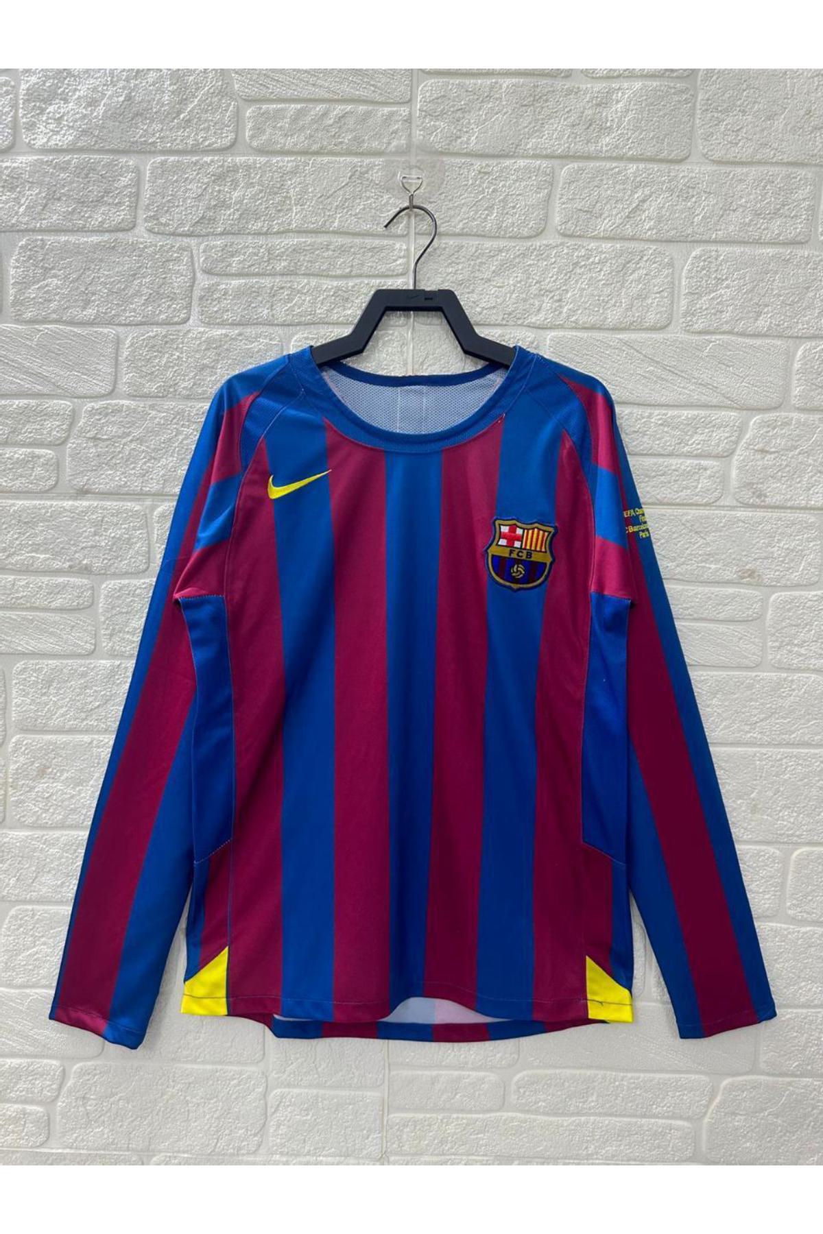 FC Barcelona 2005-06 Home Retro Full Sleeve Jersey