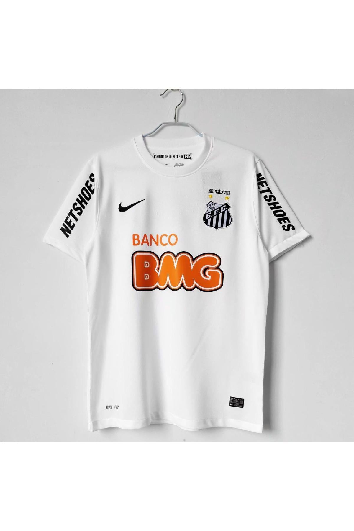 Santos FC 2012 Home White Retro Jersey
