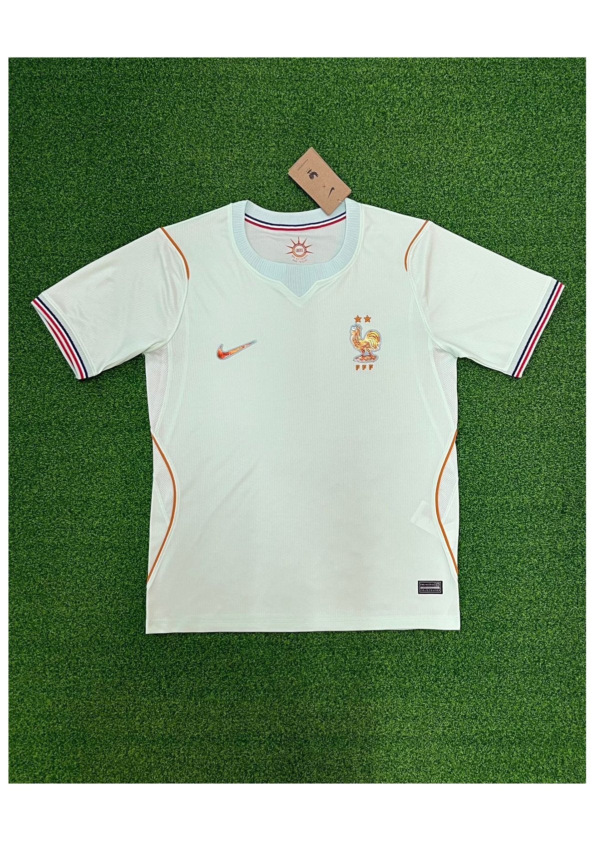 France Away White Centenary Kit