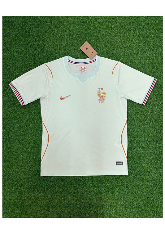 France Away White Centenary Kit