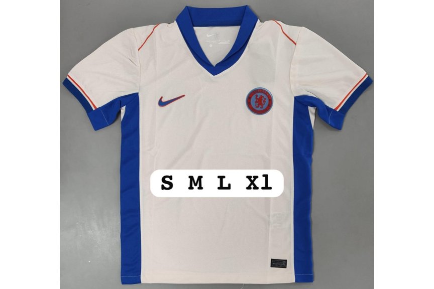 Chelsea Away White Blue Kit