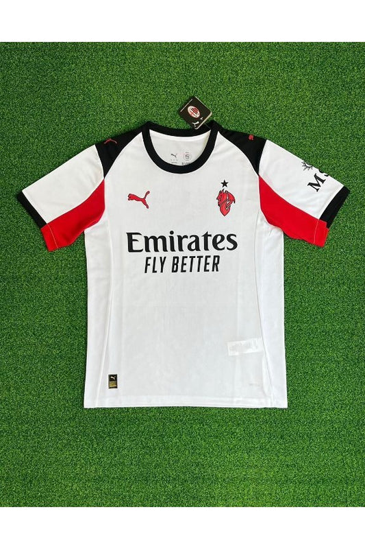 AC Milan Away White Red Kit