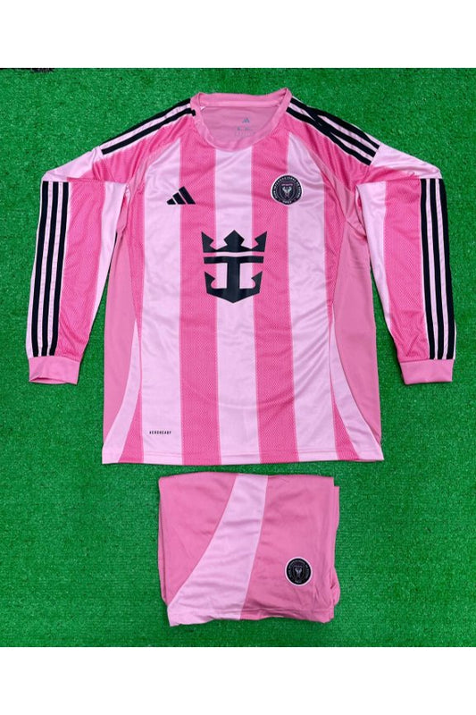 Inter Miami Home Pink Full Sleeves Kit