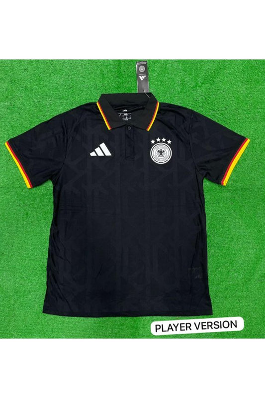 Germany Away Black Collar Player Version Kit