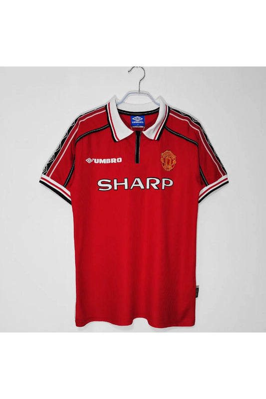 Manchester United 1996-98 Home Sharp Retro Jersey