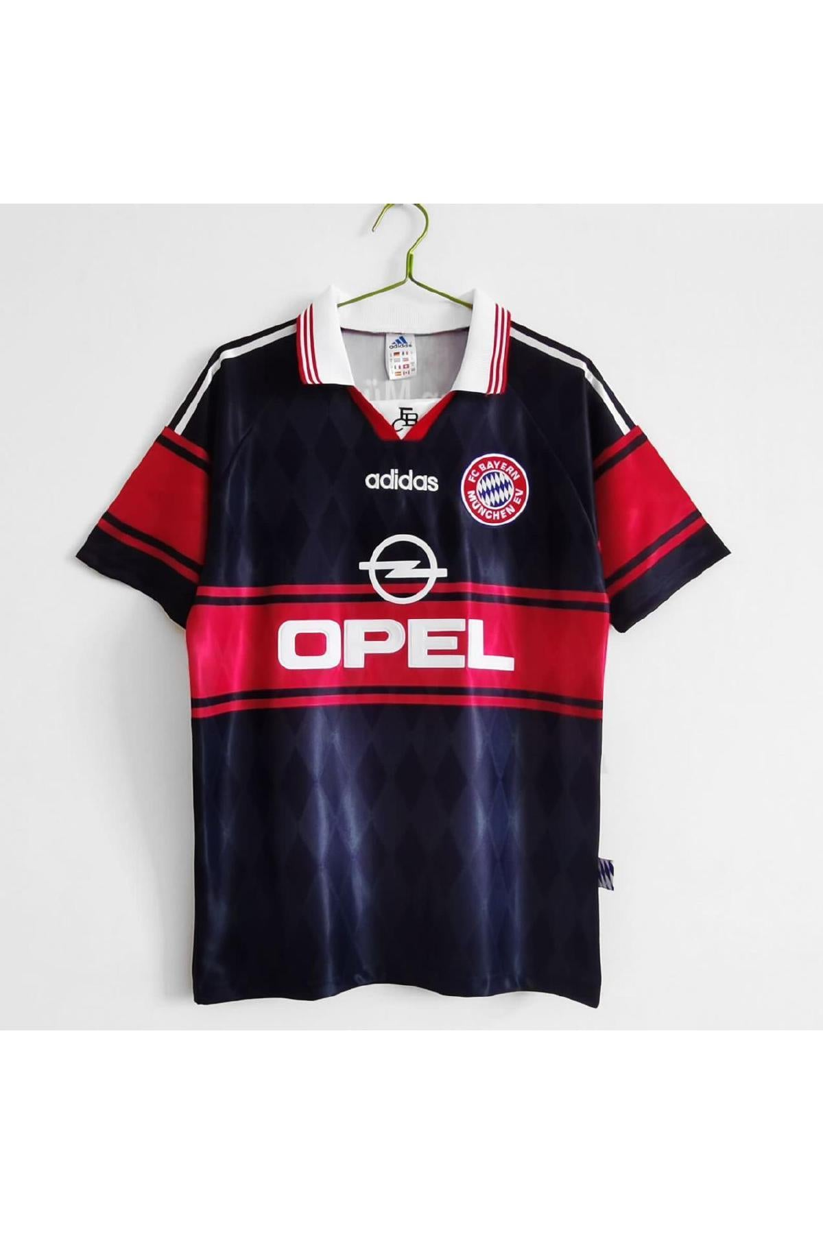 Bayern Munich 1995-97 Home Opel Retro Jersey