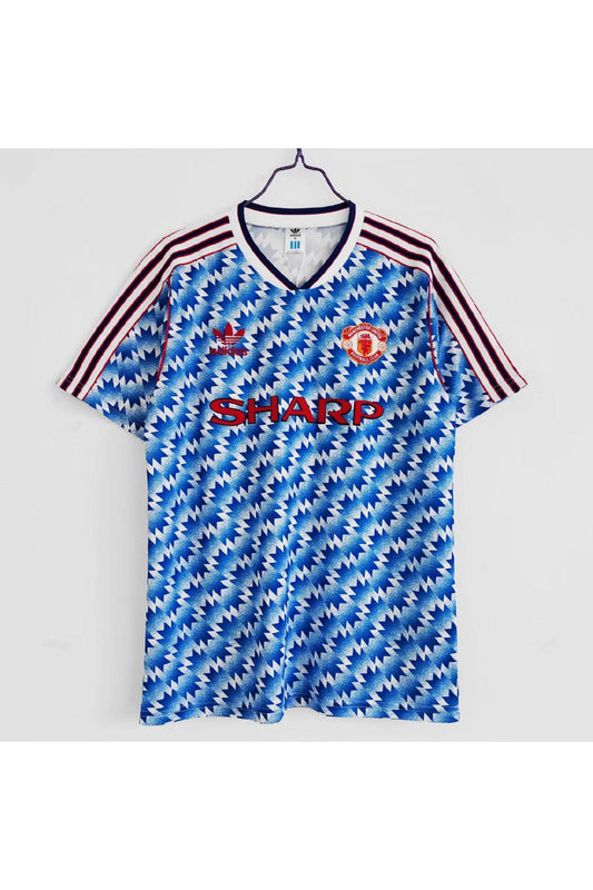 Manchester United 1990-92 Away Snowflake Retro Jersey
