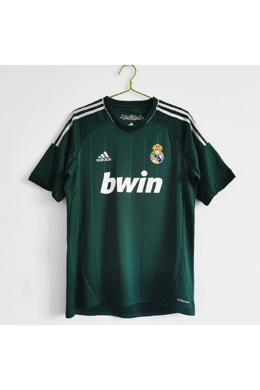 Real Madrid 2012-13 Away Green Retro Jersey