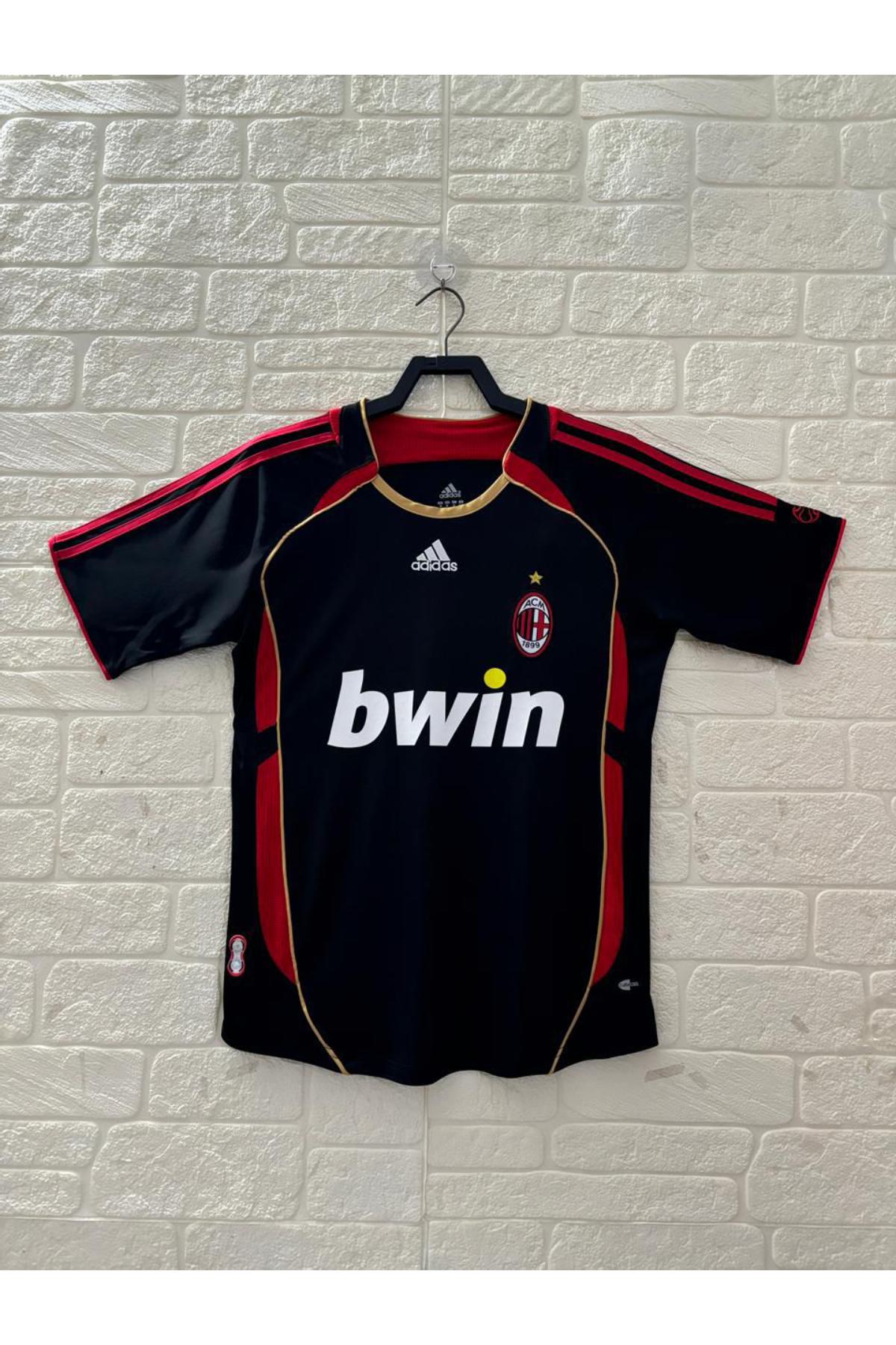 AC Milan 2006-07 Away Black Retro Jersey