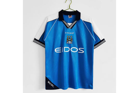 Manchester City 1999-00 Home Retro Jersey