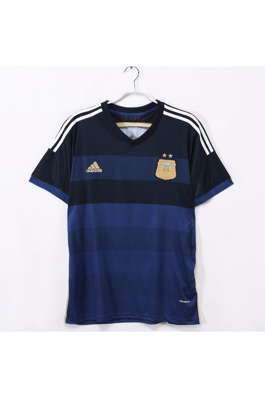 Argentina 2014 Away Blue Retro Jersey