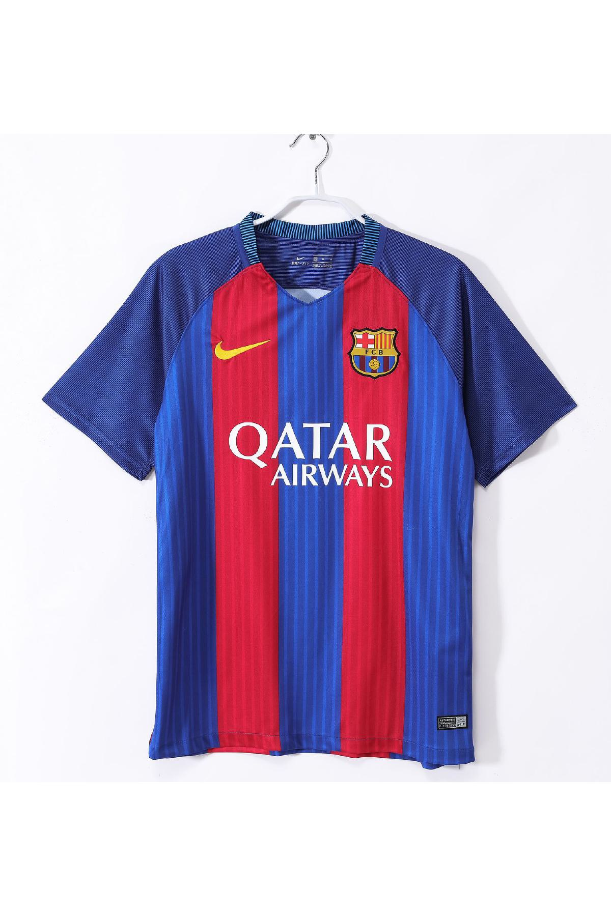 FC Barcelona 2016-17 Home Retro Jersey