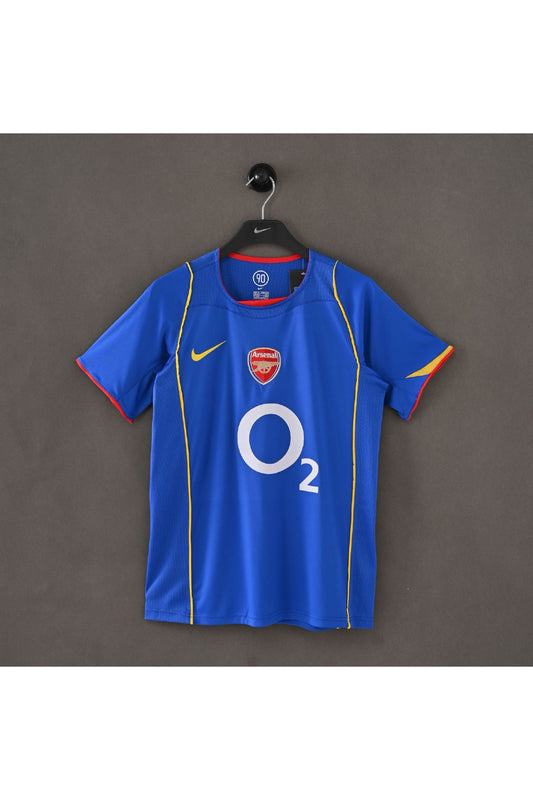 Arsenal 2004-05 Away Blue Retro Jersey