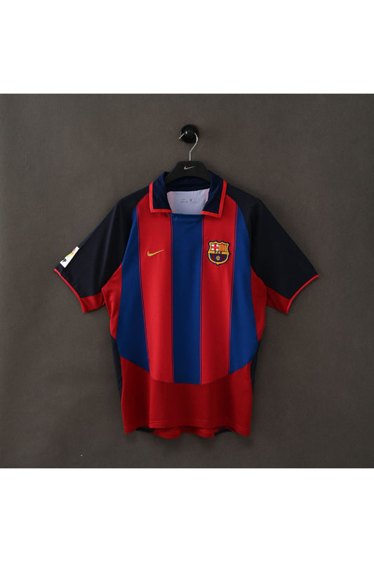 FC Barcelona 2003-04 Home Retro Jersey