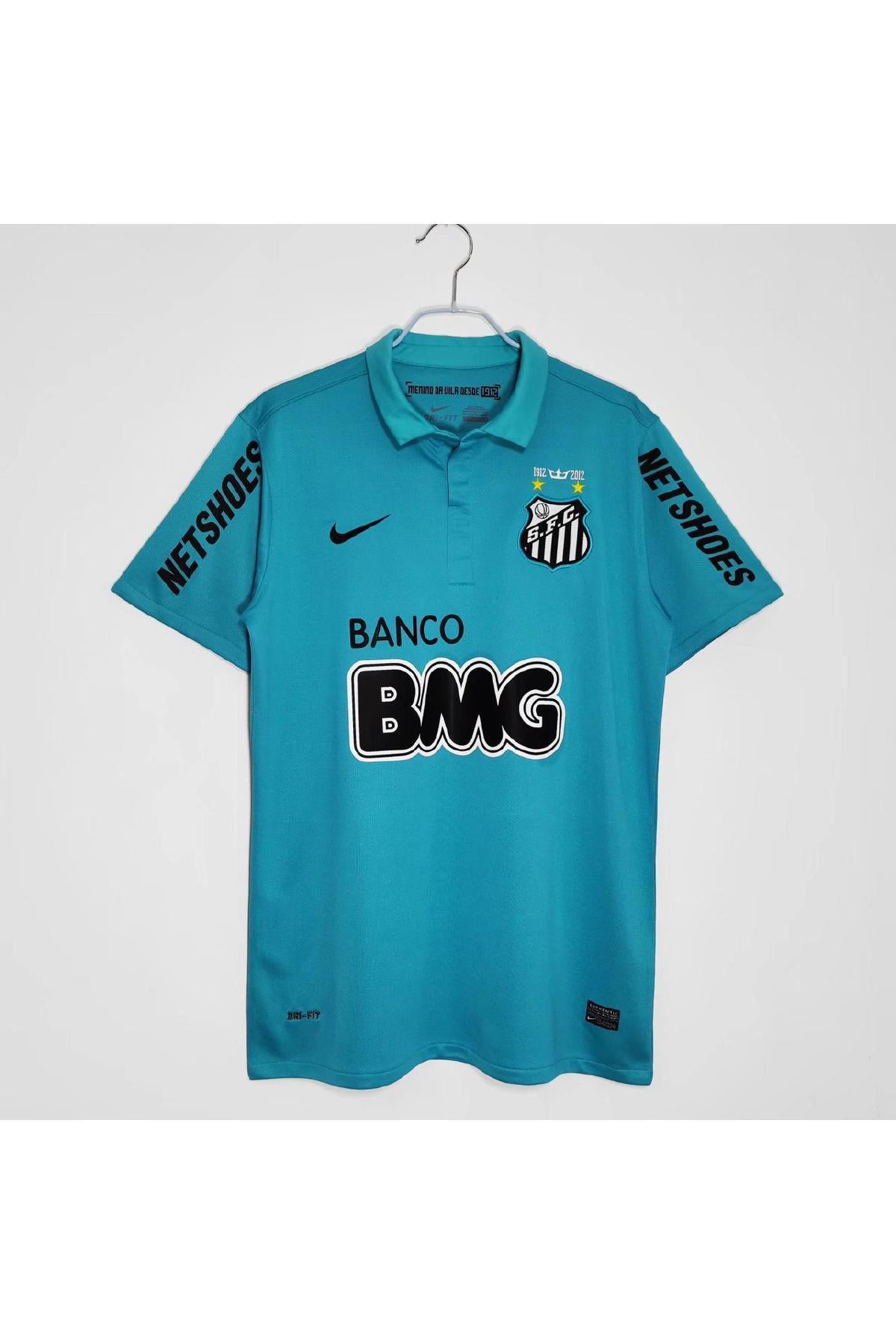 Santos FC 2012 Third Teal Retro Jersey
